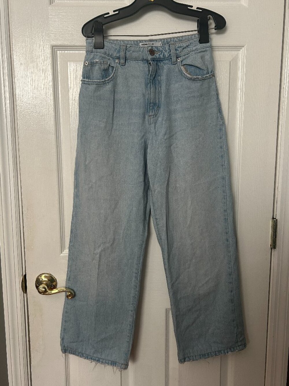 Garage Wide Leg Jeans Women's Size 26 Light Wash High Rise